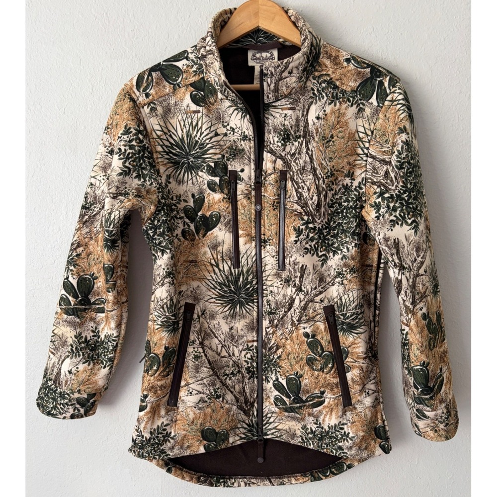 GameGuard Womens Desert Cactus Camo Softshell Hunting Jacket Size S Outdoor Gear